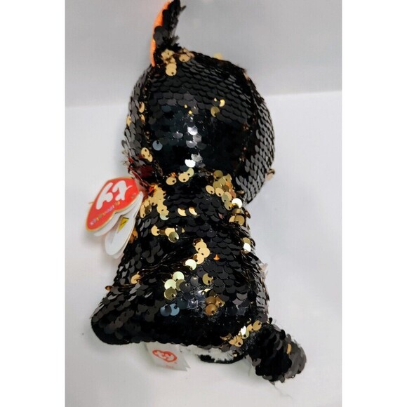 Ty Beanie Boo Jinx Flippable Brand New With Mint Tag - Picture 2 of 3